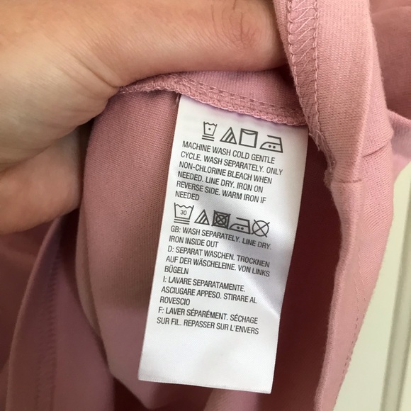 Joan Rivers Light Pink Square Neck Blouse - Picture 4 of 6